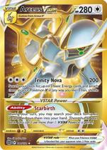 Cartão colecionável Pokémon Arceus Vstar 184/172 Brilliant Stars Cartão colecionável Pokémon Arceus Vstar 184/172 Brilliant Stars