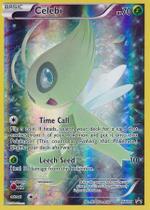 Cartão colecionável Pokémon Celebi XY111 XY Black Star Promos