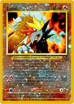 Cartão colecionável Pokemon Entei (34) Wizards Black Star Promos