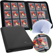 Cartão colecionável Toploader Binder FunGuys 252 9 Pocket Pokemon