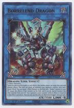 Cartão colecionável YU-GI-OH! Borrelend Dragon Ultra Rare 1ª edição