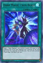 Cartão colecionável Yu-Gi-Oh! Dark Magic Twin Burst 1ª edição