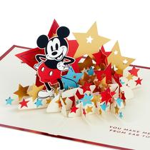 Cartão comemorativo Hallmark Signature Paper Wonder Pop Up Mickey Cartão comemorativo Hallmark Signature Paper Wonder Pop Up Mickey