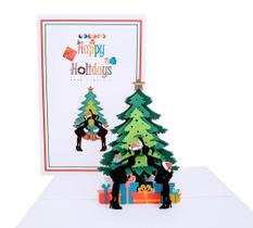 Cartão comemorativo iGifts And Cards Lesbian Happy Holidays