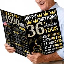 Cartão de Aniversário Joycard 36º Jumbo 20x25cm com Envelope Cartão de Aniversário Joycard 36º Jumbo 20x25cm com Envelope