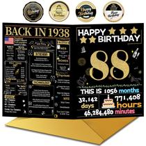 Cartão de Aniversário Joycard 88º com Envelope 20x25 cm Cartão de Aniversário Joycard 88º com Envelope 20x25 cm