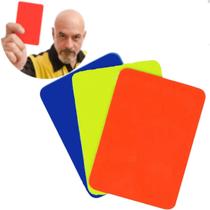 Cartão De Arbitro Juiz de Futebol de Salao Oficial Sports Mania