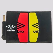 Cartão de Árbitro Umbro Kit Amarelo e Vermelho Cartão de Árbitro Umbro Kit Amarelo e Vermelho