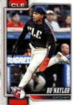 Cartão de beisebol Topps 2026 Bo Naylor Cleveland Guardians Cartão de beisebol Topps 2026 Bo Naylor Cleveland Guardians