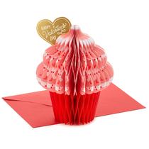 Cartão de Dia dos Namorados Hallmark Paper Wonder Pop Up Cupcake Cartão de Dia dos Namorados Hallmark Paper Wonder Pop Up Cupcake