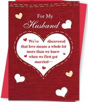 Cartão de Dia dos Namorados uugtcard para Marido 13x20 cm