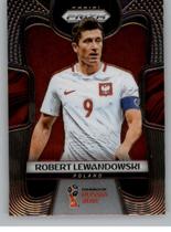 Cartão de Futebol Prizm 2018 Robert Lewandowski Polônia 146