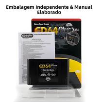 Cartão De Jogo 340 Em 1 De 64 Bits Para Console N64 ED64 plus Caixa De Varejo NTSC PAL Cartão De Jogo 340 Em 1 De 64 Bits Para Console N64 ED64 plus Caixa De Varejo NTSC PAL
