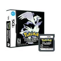 Cartão De Jogo Pokémon Black 2 White 2 NDS Versão EUA Para NDSL 2DS 3DS Cartão De Jogo Pokémon Black 2 White 2 NDS Versão EUA Para NDSL 2DS 3DS