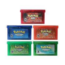 Cartão De Jogo Pokemon GBA 32 Bits Para DS NDS GB Em Inglês, Espanhol, Francês E Alemão, Brinquedo