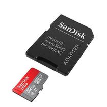 CartAo de MemA³ria 64gb Sandisk Ultra Class 10 + Adaptador - SDSQUNR-064G-GN3MA