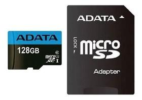 Cartão de Memória 128GB com Adaptador Classe 10 - Adata