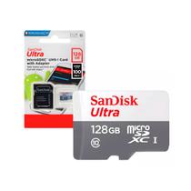 Cartão de Memoria 128gb Micro Sd Cl10 100mb/s Ultra SDSQUNR-128G-GN3MA Sandisk