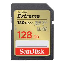 Cartão de memória, 128gb, SD Extreme Classe 10 180MB/S, Sandisk SDSDXVA-128G