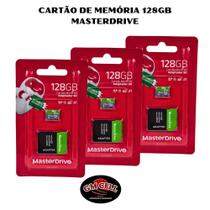 Cartão De Memória 128Gb Ultra Com Adaptador Sd Classe 10 Para Musica Video Foto - MasterDrive