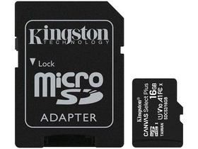 Cartão de Memória 16GB Micro SD Kingston 10