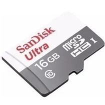 Cartão de Memória 16gb Micro Sd Ultra 80mbs Classe 10 Sandisk