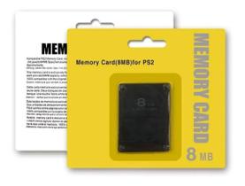 Cartão De Memória 16mb Para Playstation 2 - Memory Card Ps2 - TZ