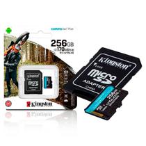 Cartão de Memoria 256Gb Micro Sd Cl10 170mb/s Lei CanvasPlus SDCG3/256GB Kingston