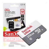 Cartão de Memória 256gb Micro Sd Ultra 100mbs Classe 10 Sandisk