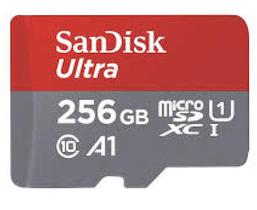 Cartão de Memória 256gb Micro Sd Ultra 150mbs A1 Classe 10 Sandisk