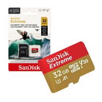 Cartão de Memoria 32gb Micro sd Cl10 100mb/s Extreme SDSQXAF-032G-GN6AA Sandisk Cartão de Memoria 32gb Micro sd Cl10 100mb/s Extreme SDSQXAF-032G-GN6AA Sandisk