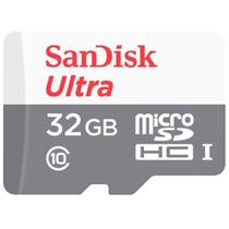 Cartão de Memoria 32gb Micro Sd Cl10 98mb/s Ultra Plus SDSQUAR Sandisk