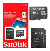 Cartão de Memória 32GB Micro SD com Adaptador SanDisk