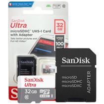 Cartão de Memória 32GB Sandisk 100mbs