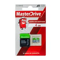 Cartão de Memória 4GB MicroSD MasterDrive