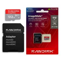 Cartão de Memoria 512gb Micro Sd Cl10 195mb/s ImageMate SDSQUAQ-512G-AW6KA Sandisk