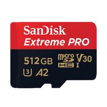 Cartão de Memória 512gb Micro Sd Extreme Pro 200mbs Sandisk (Drones, Câmeras de Ação)