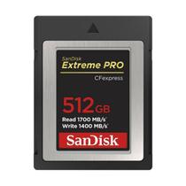 Cartão De Memória 512gb Sandisk Extreme Pro Cfexpress Tipo B