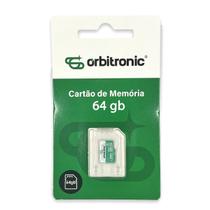 Cartão De Memória 64gb Classe 10 U3 Orbitronic