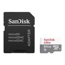 Cartão De Memoria 64gb Com Adaptador SanDisk Desempenho Cartão De Memoria 64gb Com Adaptador SanDisk Desempenho