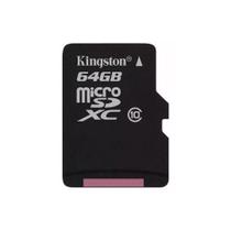 Cartão de Memoria 64GB Kingston Micro SD SDC10G2/64GB Classe 10 Com Adaptador