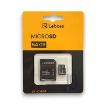 Cartão de memória 64gb leboss micro sd 64gb leboss lbcm64