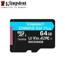 Cartão de Memória 64gb Micro Sd Canvas GO Plus 170mbs A2 Kingston (Câmeras de Ação / Drones)