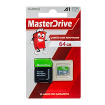 Cartão de Memória 64GB MicroSD MasterDrive