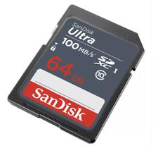Cartão de Memória 64gb Sdhc Ultra 80mbs Classe 10 Sandisk