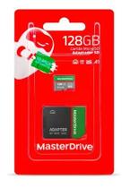 Cartao de Memoria 8 16 32 64 e 128GB MasterDrive USB 2.0 Class 10 MicroSD com Adaptador