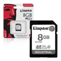 Cartão de Memoria 8Gb SDHC Industrial C10 A1 UHS-I U3 V30 SDIT/8GB Kingston Cartão de Memoria 8Gb SDHC Industrial C10 A1 UHS-I U3 V30 SDIT/8GB Kingston
