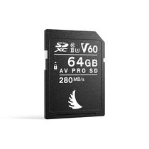 Cartão de memória Angelbird AV PRO SD V60 64GB SDXC UHS-II 6K
