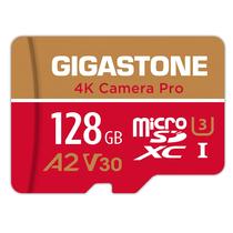 Cartão de memória Cartão Micro SD GIGASTONE 128GB 4K Camera Pro