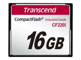 Cartão de memória CompactFlash CF Transcend 16GB TS16GCF220I 220x Industrial Grade